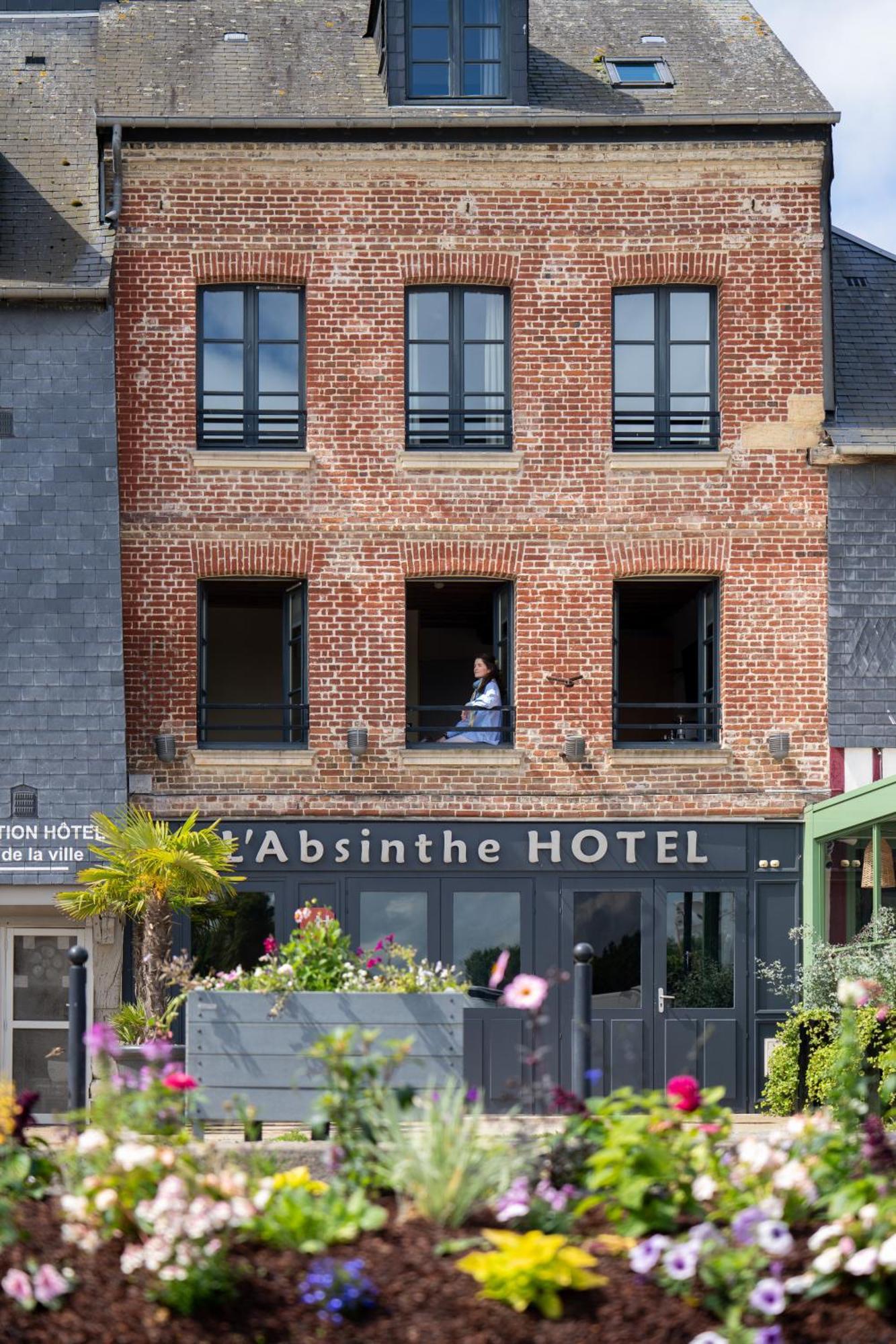 L'Absinthe Hotel Honfleur Exterior photo